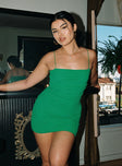 Holloway Wishes Mini Dress Green